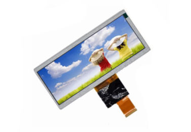 6.5 &quot;टीएफटी स्क्रीन पारदर्शी एलसीडी मॉनिटर डिस्प्ले 24 आरबीजी 800 x 320 डॉट्स कार जीपीएस नेविगेशन के लिए 6.5 इंच टीएफटी डिस्प्ले