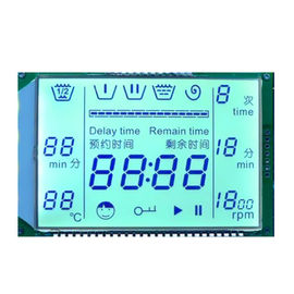2.8V-5.5V TN एलसीडी डिस्प्ले / तापमान सेगमेंट कोड एलसीडी इलेक्ट्रॉनिक डिस्प्ले
