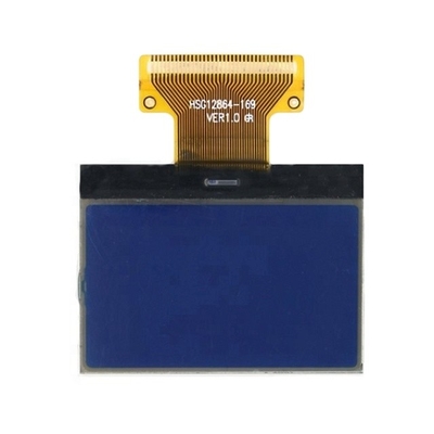 एफपीसी इंटरफेस के साथ ब्लू बैकलाइट एलईडी 28x64 सीओजी डॉट मैट्रिक्स एलसीडी डिस्प्ले मॉड्यूल