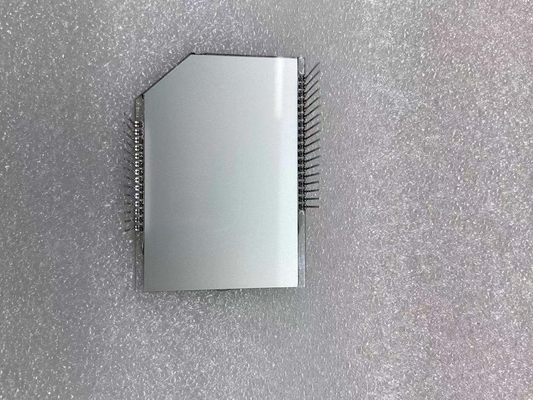 प्रतिबिंबित धातु पिन टीएन एलसीडी डिस्प्ले 7 सेगमेंट अनुकूलित आकार मॉड्यूल: