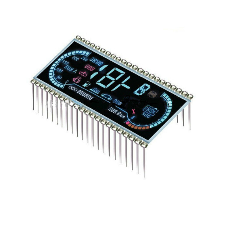 4.5V एलसीडी डिस्प्ले स्क्रीन, पिन या ज़ेबरा कनेक्टर एलसीडी कैरेक्टर डिस्प्ले