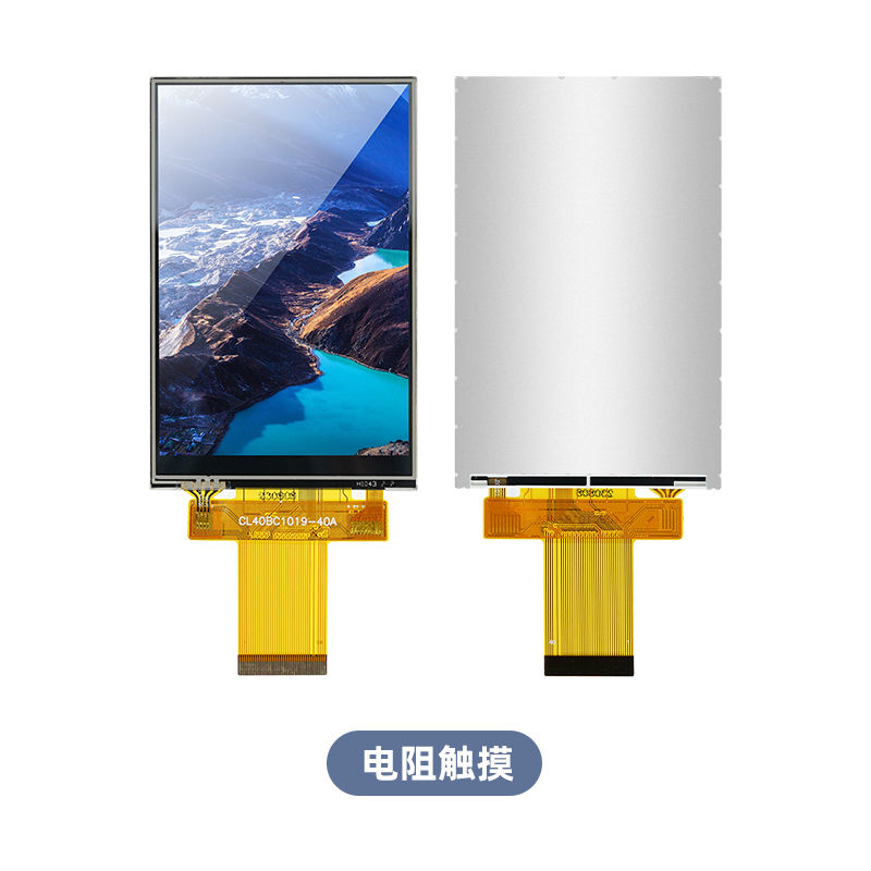 चिकित्सा उपकरणों के लिए RGB MCU इंटरफ़ेस TFT LCD मॉड्यूल के साथ कस्टम 4 इंच TFT LCD डिस्प्ले मॉड्यूल