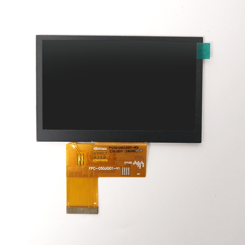 औद्योगिक नियंत्रण पैनल के लिए कस्टम 800x480 TFT LCD पैनल वाइड-व्यूइंग-एंगल LCD TFT डिस्प्ले 7 इंच TFT LCD
