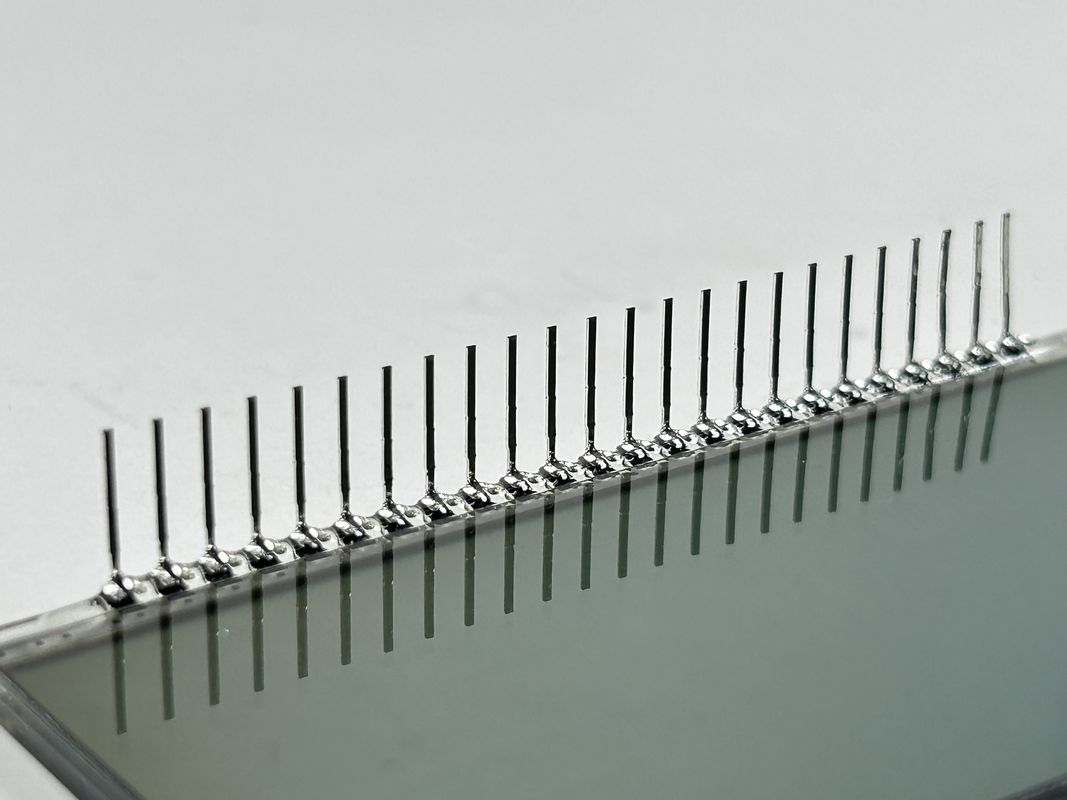 कस्टम ROHS अनुरूप HTN सेगमेंट LCD 7 सेगमेंट LCD औद्योगिक नियंत्रण के लिए प्रदर्शन