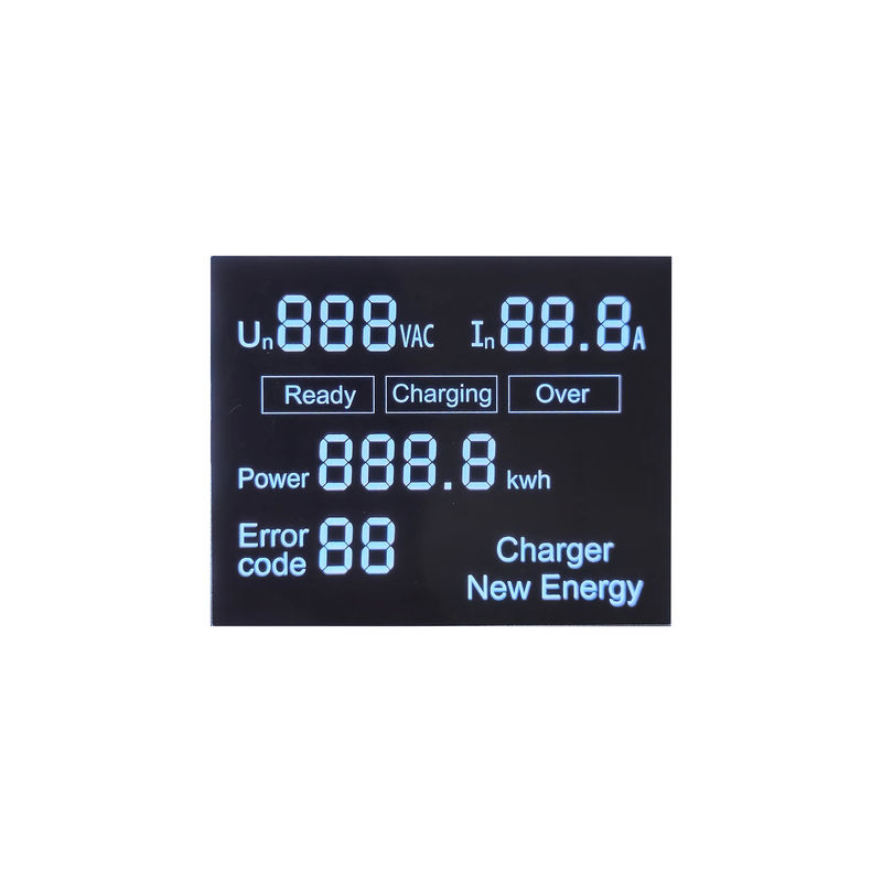 वीए एलसीडी पैनल और वीए एलसीडी स्क्रीन कस्टम ब्लैक एंड व्हाइट डिस्प्ले फॉर पावर सप्लाई