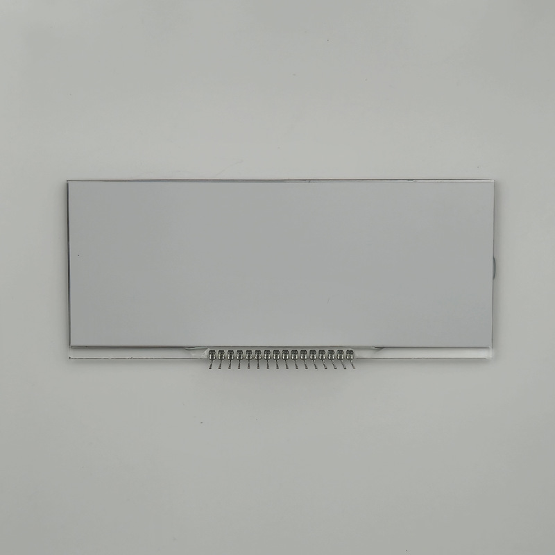 मोनोक्रोम सेगमेंट स्क्रीन के लिए कस्टम 7 सेगमेंट एलसीडी डिस्प्ले टीएन एलसीडी डिस्प्ले निर्माता