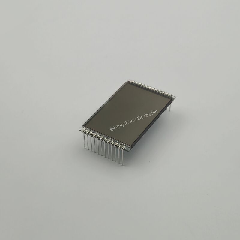 थर्मामीटर और हाइग्रोमीटर के लिए कस्टम टीएन पॉजिटिव सेगमेंट एलसीडी रिफ्लेक्टिव पॉजिटिव सेगमेंट एलसीडी डिस्प्ले पैनल टीएन एसटीएन एफएसटीएन फैक्ट्री