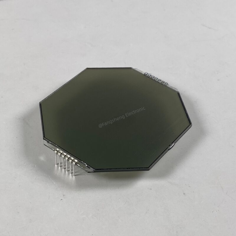 थर्मोस्टेट टीएन एचटीएन पोस्टिव ट्रांसफ्लेक्टिव 7सेगमेंट एलसीडी पैनल एलसीडी स्क्रीन के लिए कस्टम एचटीएन एलसीडी डिस्प्ले मोनोक्रोम 7 सेगमेंट एलसीडी