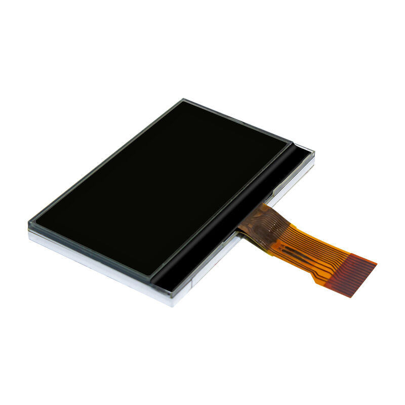 उद्योग नियंत्रण के लिए कस्टम 2.61" 128x64 सीओजी एलसीडी ग्राफिक डिस्प्ले 12864 डॉट सीओजी एलसीडी डिस्प्ले मॉड्यूल बैकलाइट के साथ