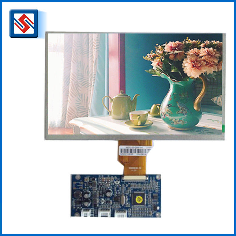 9 इंच Tft 800 * 480 डॉट मैट्रिक्स एलसीडी डिस्प्ले मॉड्यूल बैकलाइट SPI / MCU इंटरफ़ेस क्लियर कलर बिना पीसीबी