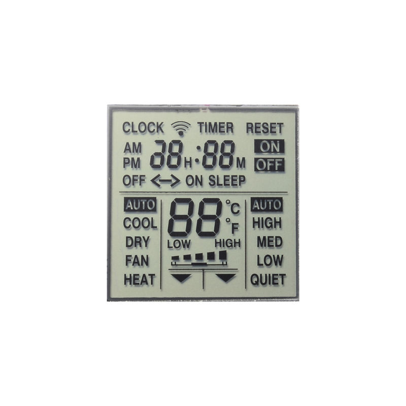 कार Gauges TN Lcd सेगमेंट डिस्प्ले, ऑटो पार्ट्स Arduino Lcd डिस्प्ले 1/3 बायस