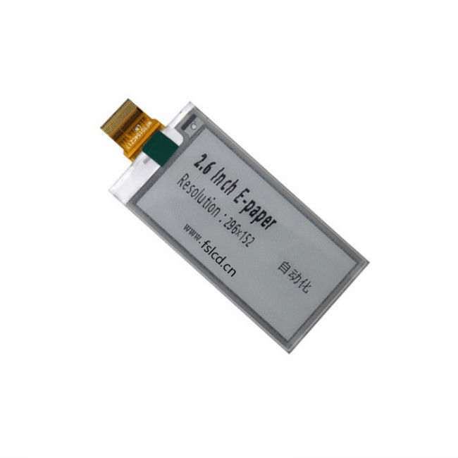2.6 Inch 296 * 152 Dots Spi EDP मूल्य टैग के लिए प्रदर्शन