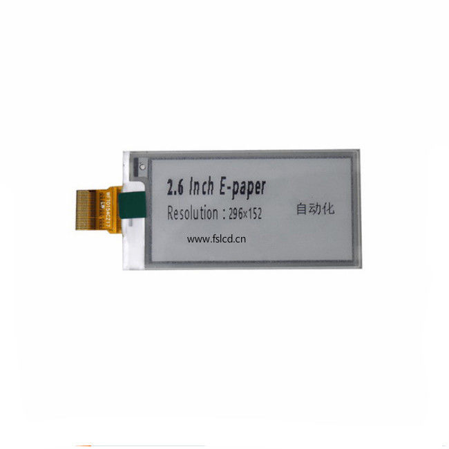 2.6 Inch 296 * 152 Dots Spi EDP मूल्य टैग के लिए प्रदर्शन