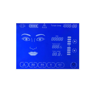 3 डिजिट 7 सेगमेंट कस्टम साइज एलसीडी पैनल, एयर कंडीशनर पॉजिटिव डिजिटल एलसीडी स्क्रीन