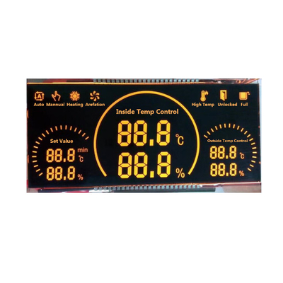 4.5V एलसीडी डिस्प्ले स्क्रीन, पिन या ज़ेबरा कनेक्टर एलसीडी कैरेक्टर डिस्प्ले