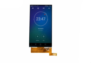 औद्योगिक उपकरणों के लिए MIPI इंटरफ़ेस TFT LCD प्रतिरोधक टचस्क्रीन 86.94 * 154.56 Mm VA आकार