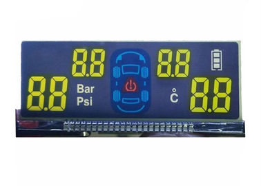 वाहन वाहक प्रणाली के लिए 5.0V FSTN एलसीडी डिस्प्ले / ट्रांसफ़्लेक्टिव मोनोक्रोम एलसीडी डिस्प्ले