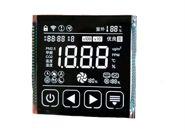 3.5V वीए एलसीडी डिस्प्ले ट्रांसिमिसिव मोनोक्रोम न्यूमेरिक स्क्रीन सेवन सेगमेंट डिजिट एलसीडी मॉड्यूल